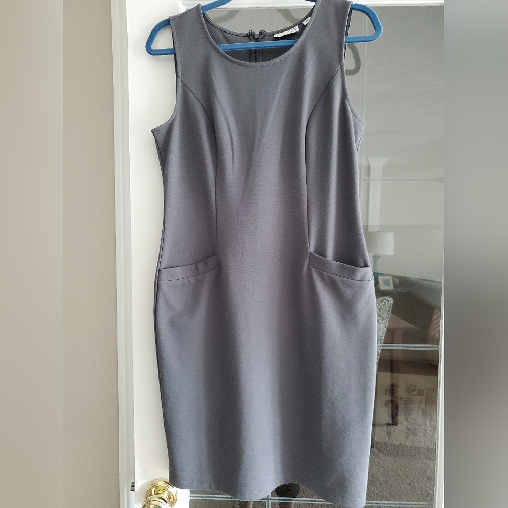 NEW Joan Rivers Ponte Knit Sheath Dress w/Pockets